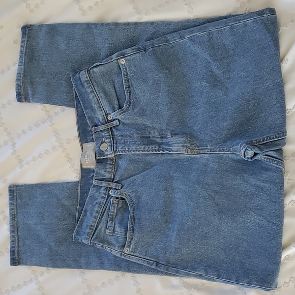 NWOT Everlane The Original Cheeky Jean Organic Cotton size 28 crop in stone wash - Picture 6 of 10